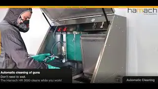 Hamach HR 3000 - Automatic Spray Gun Washer
