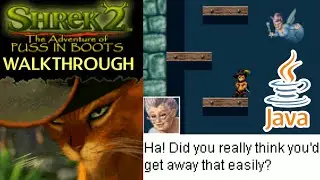 Shrek 2: The Adventure of Puss in Boots JAVA GAME [Full Walkthrough]