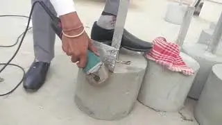 Buffing flat roof mounting structure