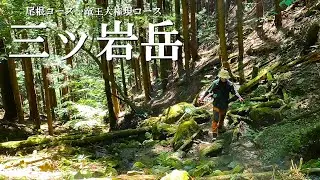 【登山】2024.6.5 尾根コースから竜王大権現コースの周回ルートで「三ッ岩岳」をたっぷり満喫！【群馬県】