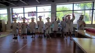 Addie kindergarten graduation 6
