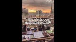 Top 5 books you must read in 2024📚#shortcuts #motivation #studytips