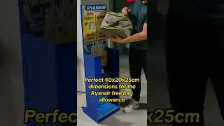 How to pass the Ryanair luggage gauge test