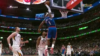 KCP is a legend for this one... getting blocked by the backboard 💀