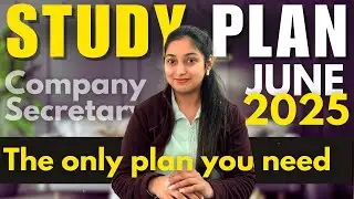 Ultimate 5-Month Study Plan to Crack Company Secretary in June 2025 🚀📚