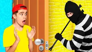 Один дома ! Пранки для защиты от грабителей