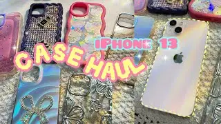 iPhone 13 case haul ✨📱aesthetic unboxing 🌸🎀/ Janny