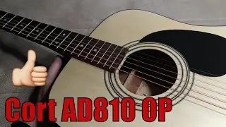 Купил хорошую недорогую гитару. Гитара Cort AD810 OP