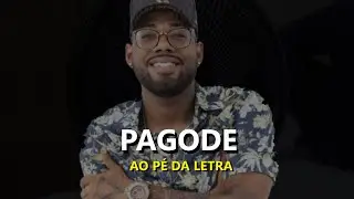 PAGODE AO PÉ DA LETRA