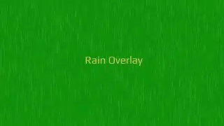 Rain effect overlay Green screen Free Stock Footage ( Chroma key )
