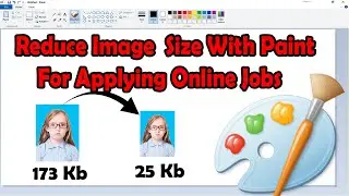 How to Resize Image Size For PPSC & FPSC Or Applying Jobs |Using MS Paint