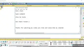 How to configure #rip protocol in #Cisco router | Networking SS