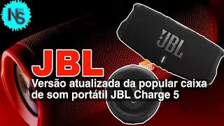 JBL Charge 5 | Caixa de Som sem Fio com Resistência à Água Bluetooth e um Powerbank Embutido.