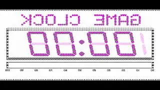 THE EPICNESS OF 100 SECONDS COUNTDOWN (DIGITAL GAME CLOCK VERSION , REMIX BBC COUNTDOWN , 25FPS