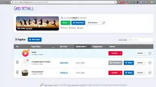 Flipgrid - Duplicate Topics