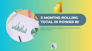3 Months Rolling Total in Power BI | How to calculate 3 months rolling total in Power BI |