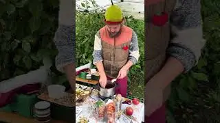 Hot Chocolate Coated Apple