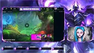 💜🎞️ASHEN GRAVEKNIGHT MORDEKAISER - ANIMATED LOBBY OVERLAY
