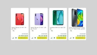 How to Create Shopping Cards with Hover Effects [HTML and CSS]...