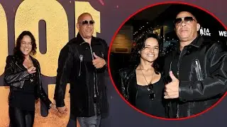 Vin Diesel and Michelle Rodriguez celebrated a Fast X reunion at the LA premiere of his 1992 film