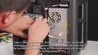 Flashforge Adventurer 5M replacing the motherboard.
