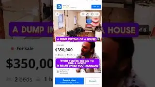When everything around went up in price #usa #miami #lifeinusa #america #shortsvideo #buyhome