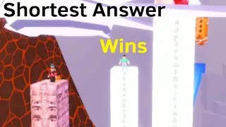 Roblox Shortest Answer Wins