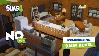 Remodeling EA House Daisy Hovel || NO CC || Sims 4