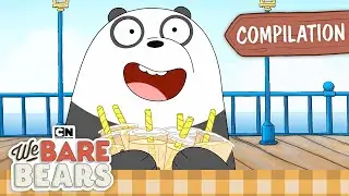 Cozy Time with Bears | Huge We Bare Bears Compilation | Cartoon Network |