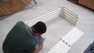 METAL RAISED GARDEN BED ASSEMBLING EASY AND COST EFFICIENT