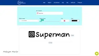 Sticker Generator. Vue 3 and WordPress