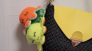 Брелок осьминожек перевертыш крючком. 🥰 