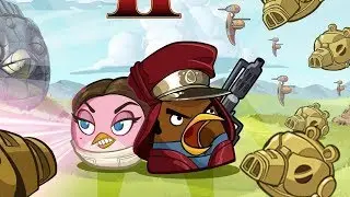 Мультик Игра для детей Энгри Бердс. Прохождение  Angry Birds Star Wars 2 серия 25