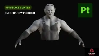 Substance Painter Character Baking Problem Solution
