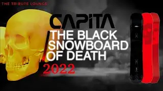 Capita Black Snowboard of Death Overview - the Tribute Lounge 2022