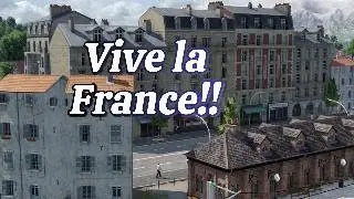Vive la France! Mod for Transport fever 2