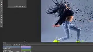 Animated Dispersion Photoshop Action tutorial