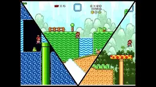 Super Mario Bros X 1.4.5 Custom Level: High Plains