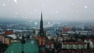 Europe Trip : Sky View city of Szczecin, Poland