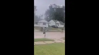 Tree-mendously Close  Call During Milwaukee Storm