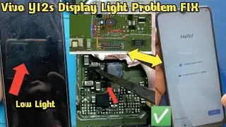 Vivo Y12s Display Light Problem solution !! (v2033)Display Light Problem Fix