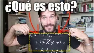 ¿Qué significa la ECUACIÓN de la CAMISETA? - El lagrangiano del Modelo Estándar