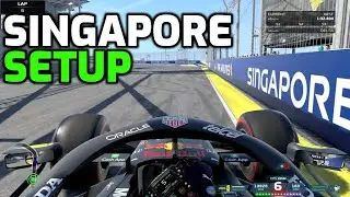F1 2021 SINGAPORE HOTLAP + SETUP (