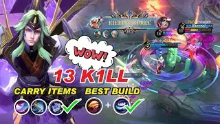 VALE MEET GLOBAL Auto Carry 😍 Best Build Speed and Emblem Set | Epic Skin Gameplay 2023