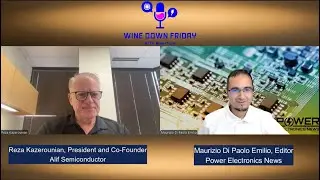 Wine Down Friday with Alif Semiconductor’s Reza Kazerounian