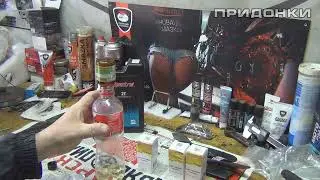 Масло МГД 14, мешаем с касторкой, и льём в скутер.