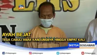 Ayah Bejat Tega Cabuli Anak Kandungnya Hingga Empat Kali