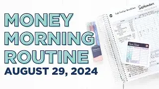 Money Morning Routine | Cash Envelope Breakdown