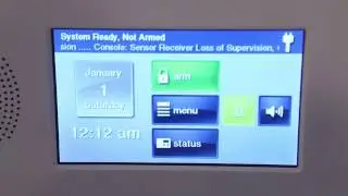 2GIG GC2 - How to View On-screen Trouble Alerts