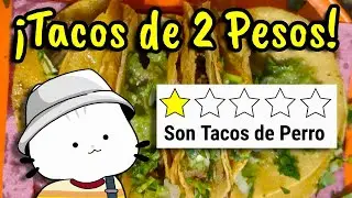 Probé los Tacos MÁS BARATOS de cdmx - ¡Tacos de 2 pesos!